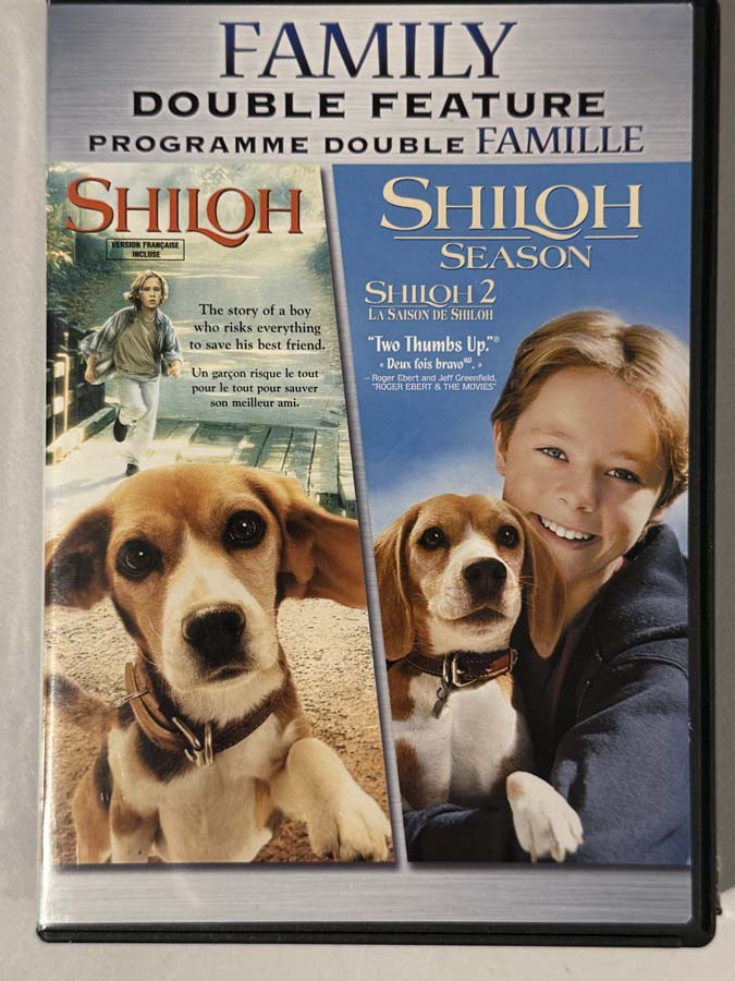 dvd – Shiloh 1 & 2 : Double Feature