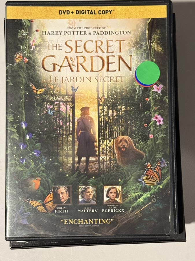dvd – the secret garden (1993)