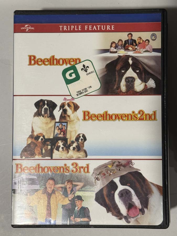 dvd – Beethoven : triple feature