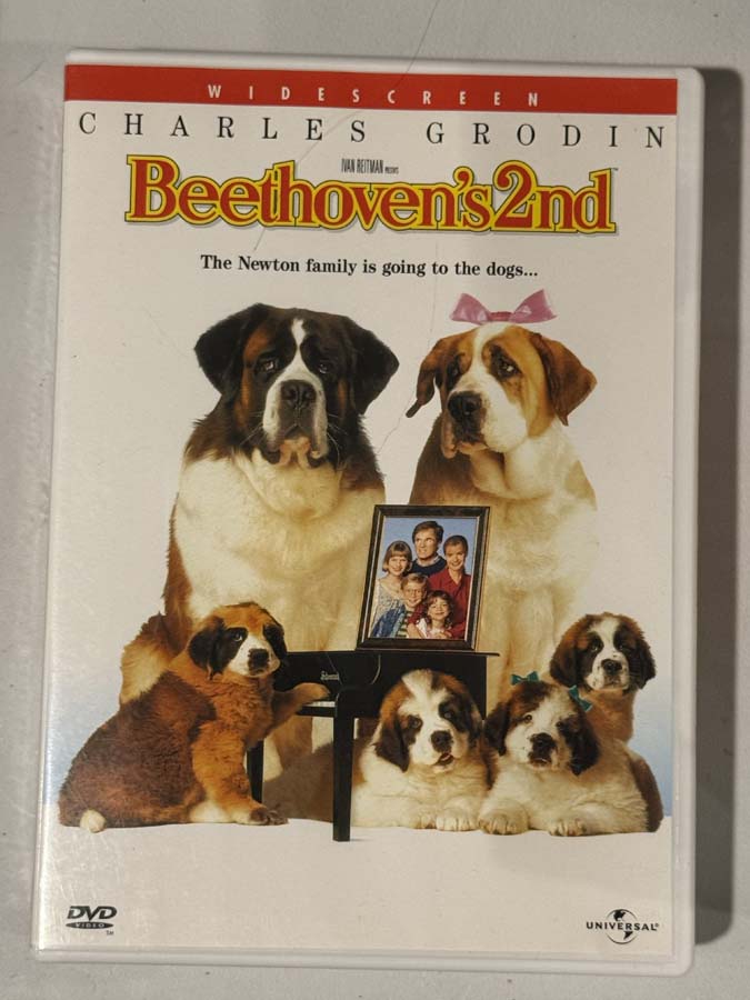 dvd – Beethoven’s 2nd (1993)