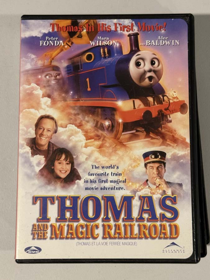 dvd – Thomas and the Magic Railroad (2000)
