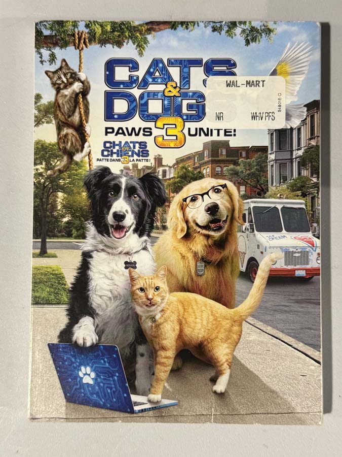 dvd – Cats and Dogs 3 : Paws Unite (2020)