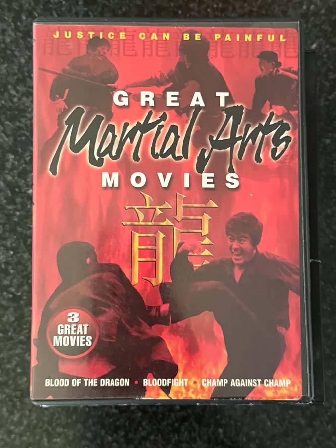 dvd – Great Martial Arts Movies