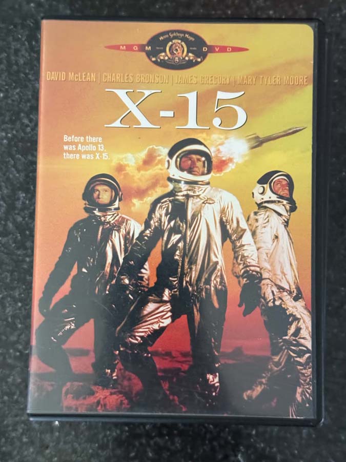 dvd – x-15 (1961)