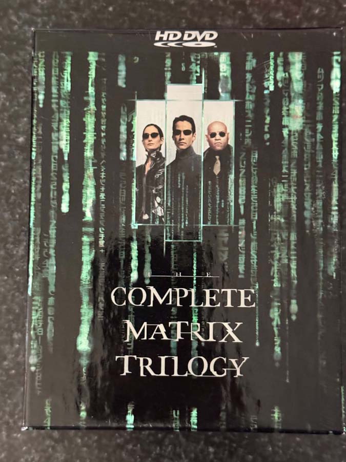 hd dvd – the complete matrix collection 1 2 3