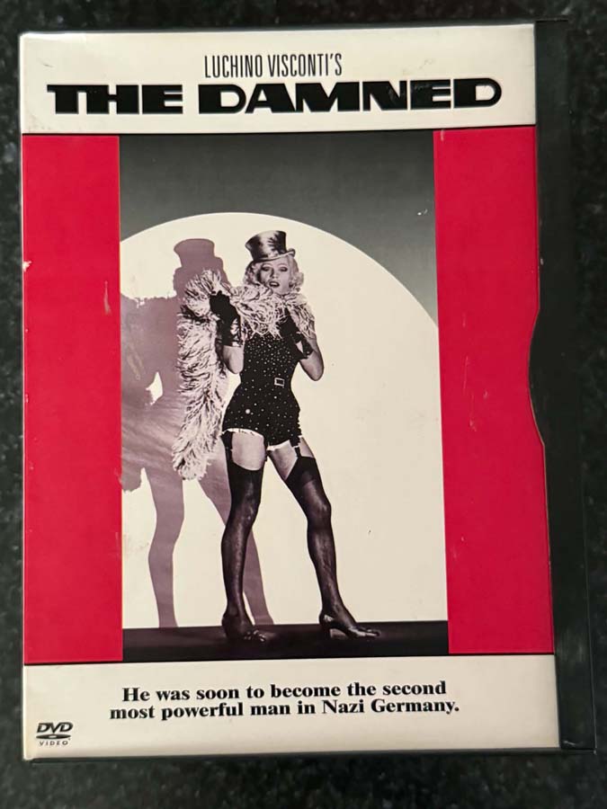 dvd – the damned (1969) snapcase