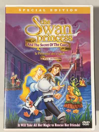 dvd – The Swan Princess 2: Secret of the Castle (1997)