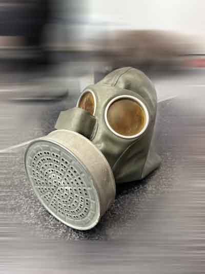 German WWII Gas Mask (RLI 38/4): Original