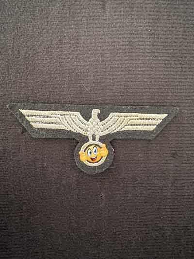 WWII German Army Breast Eagle – Non‑Official Patch