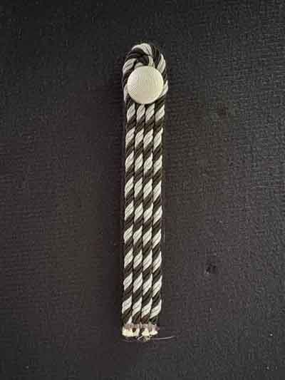 Germany Allgemeine‑SS Hauptscharführer Shoulder Strap – Original WW2
