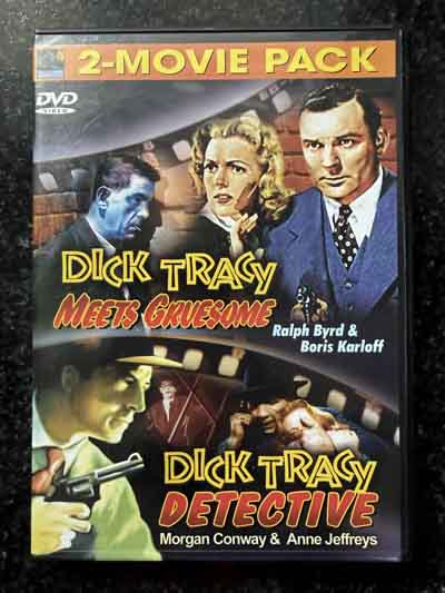 dvd – Dick Tracy Double Feature: Detective/ Meets Gruesome