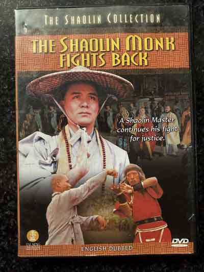dvd – The Shaolin Monk Fights Back (1980)