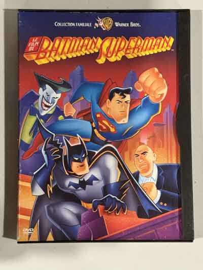 dvd – The Batman Superman Movie (1997) snapcase