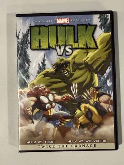 dvd – Hulk Vs. Wolverine Vs. Thor