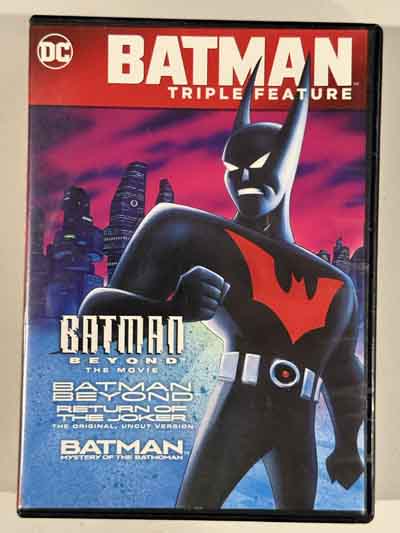 dvd – batman beyond : triple feature
