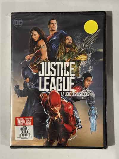 dvd – justice league (2017) new seal