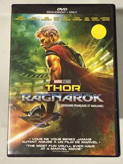 dvd – Thor: Ragnarok (2017)