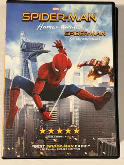 dvd – Spider-Man: Homecoming (2017)