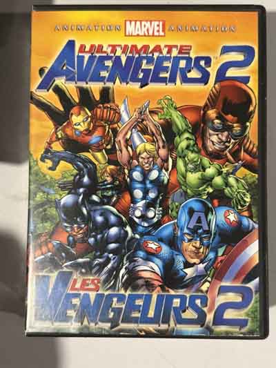 dvd – Ultimate Avengers 2: Rise of the Panther (2006)