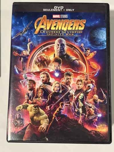 dvd – Avengers: Infinity War (2018)