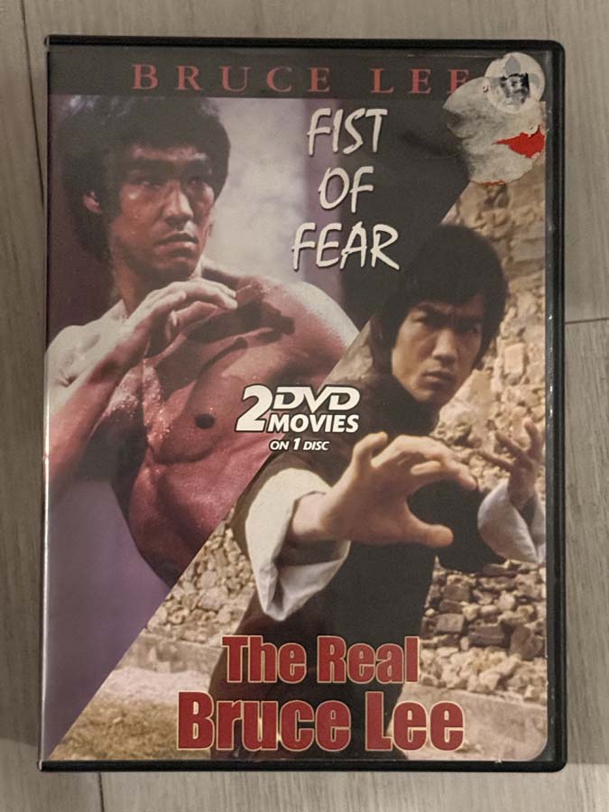 dvd – Fist Of Fear / The Real Bruce Lee