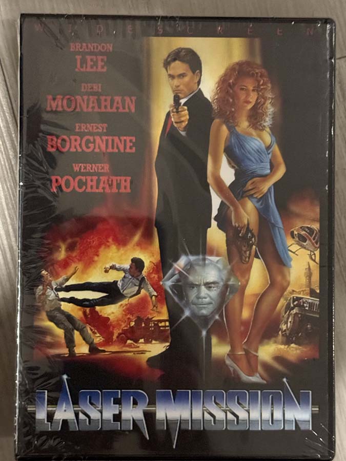 dvd – laser mission (1989) new seal