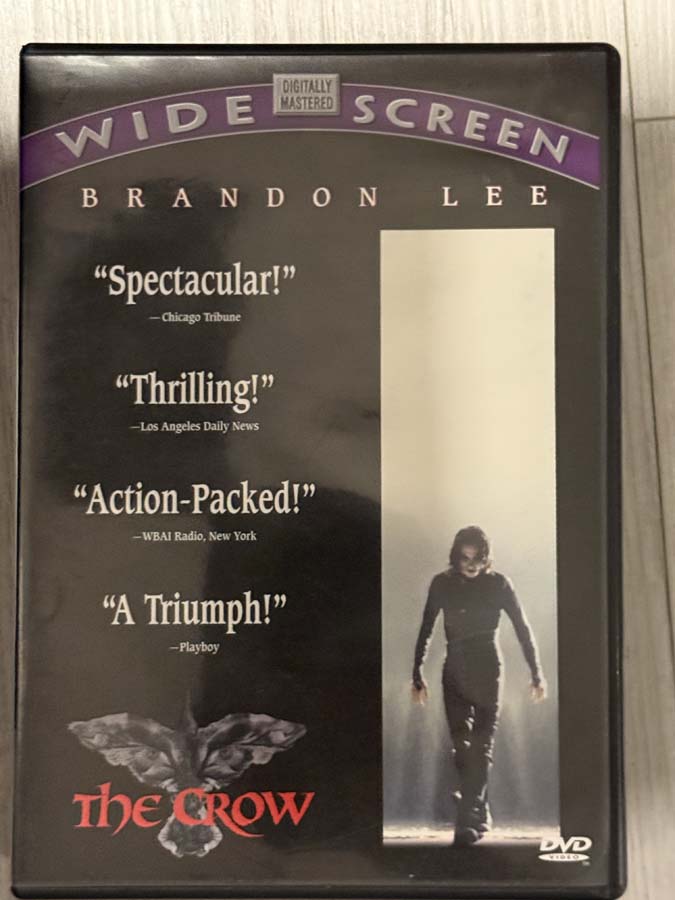 dvd – the crow (1994)