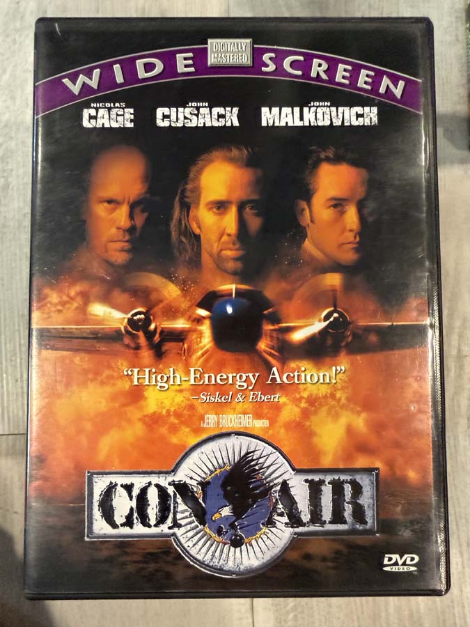 dvd – con air (1997)