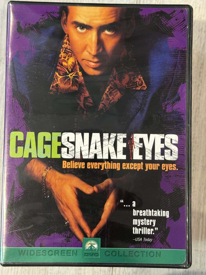dvd – Snake Eyes (1998)