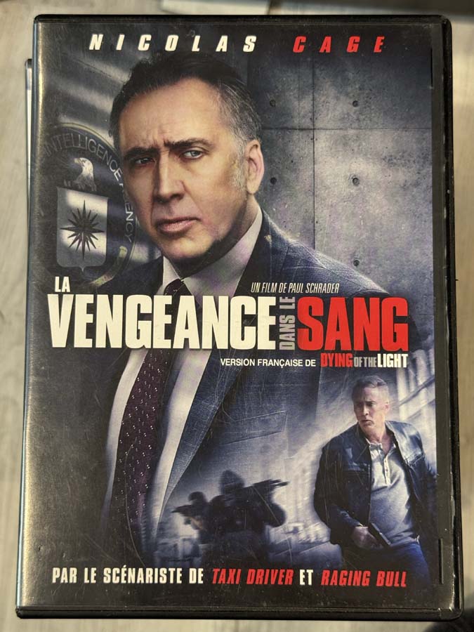 dvd – Dying Of The Light / La Vengeance Dans Le Sang (2014)