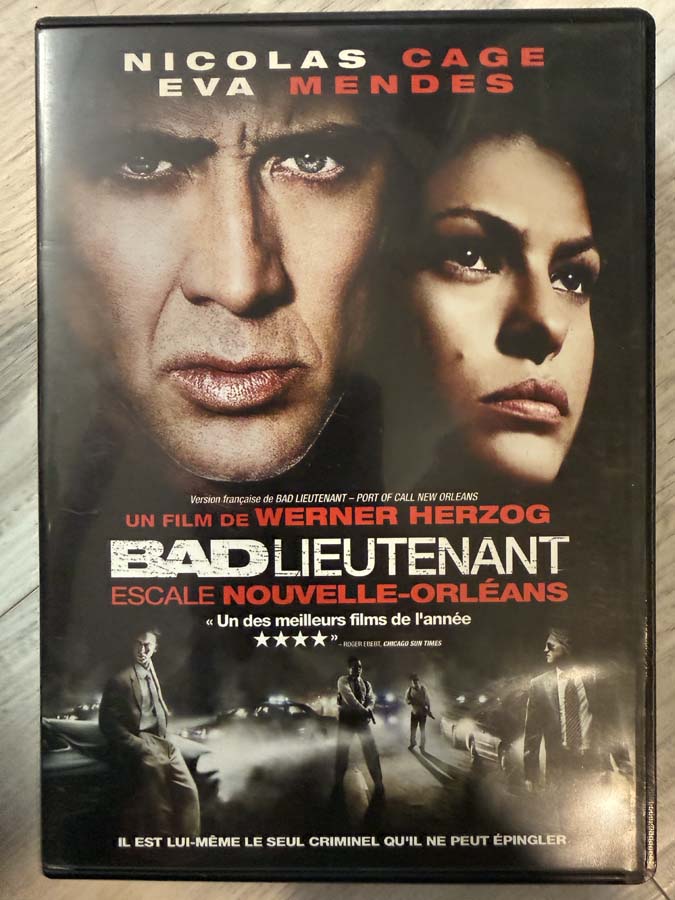 dvd – bad lieutenant : port of call new orleans (2009)