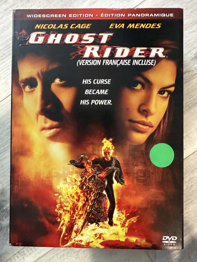 dvd – ghost rider (2007)