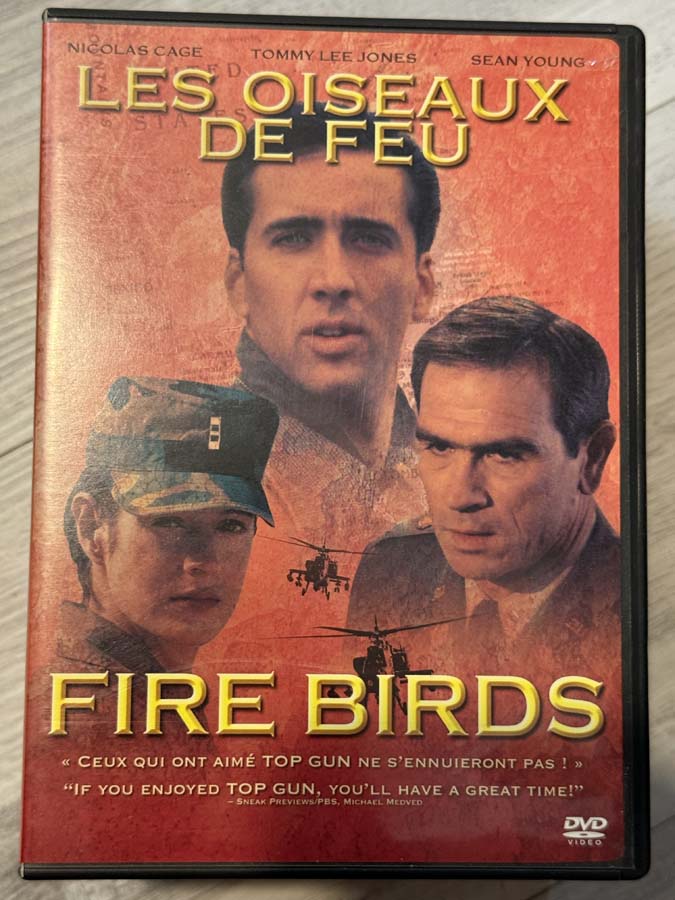 dvd – Fire Birds (1990)