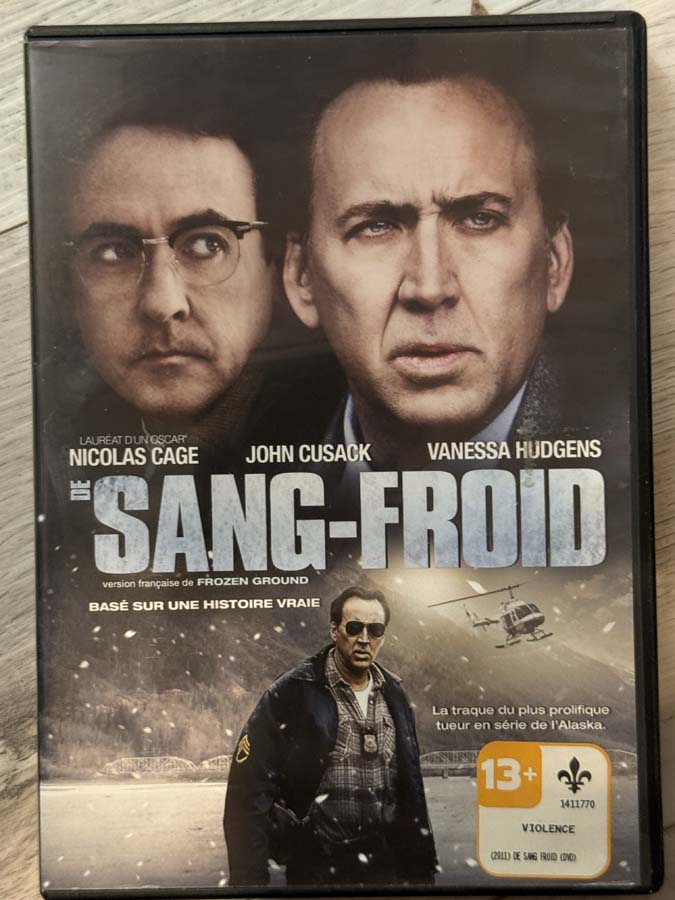 dvd – The Frozen Ground (2013)