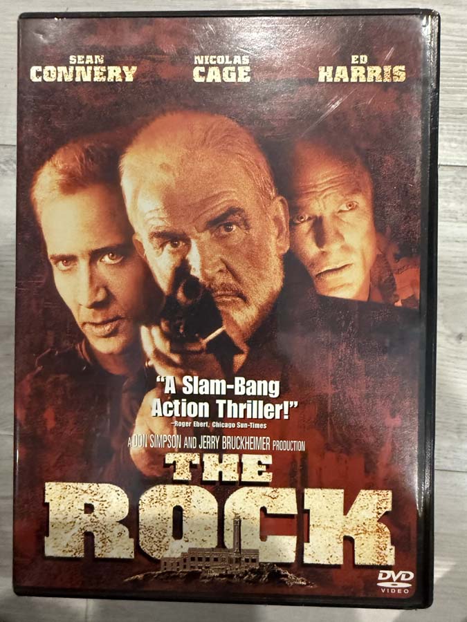 dvd – the rock (1996)