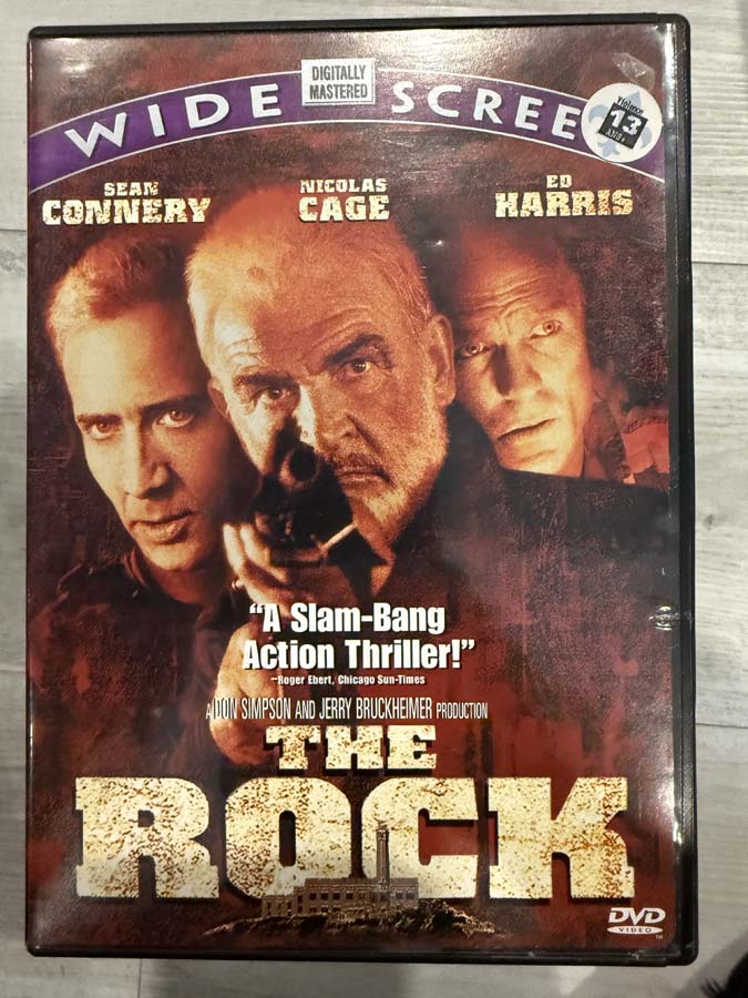 dvd – the rock (1996)
