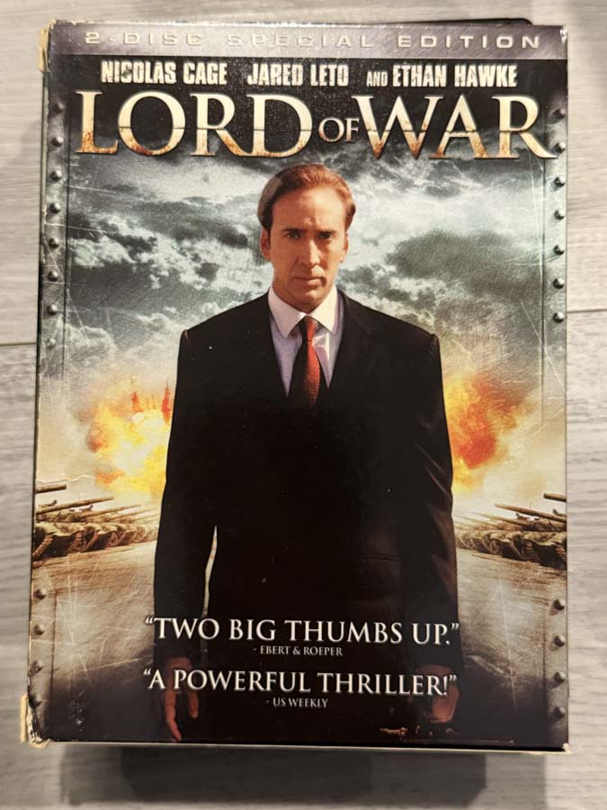 dvd – Lord of War (2005) special edition