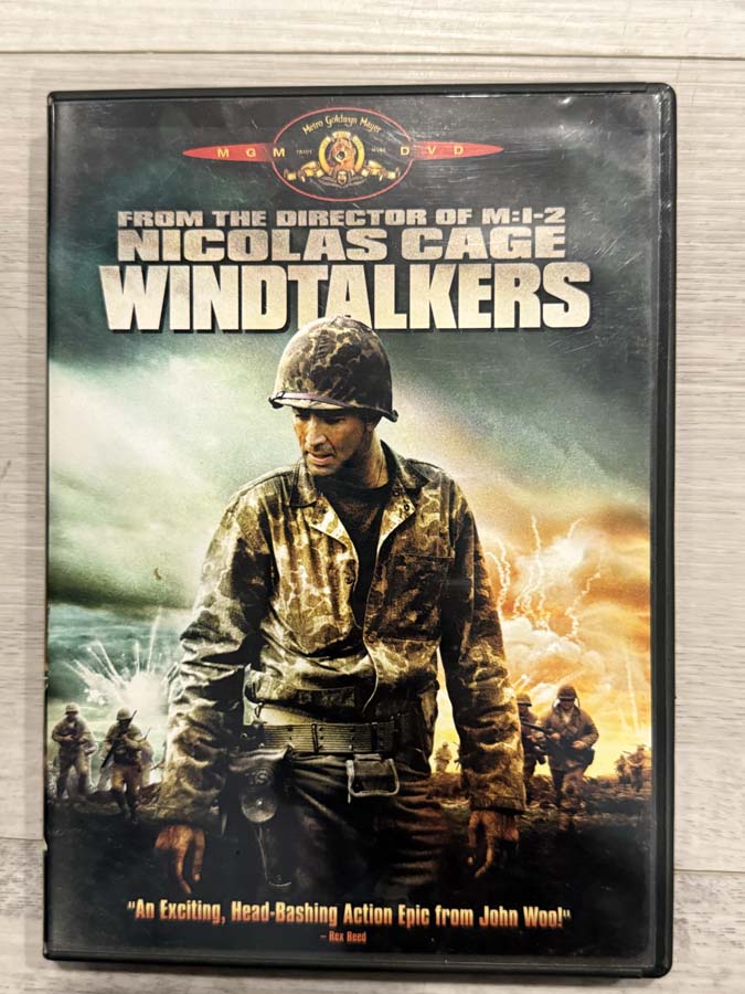 dvd – Windtalkers / La Voix Des Vents (2002)