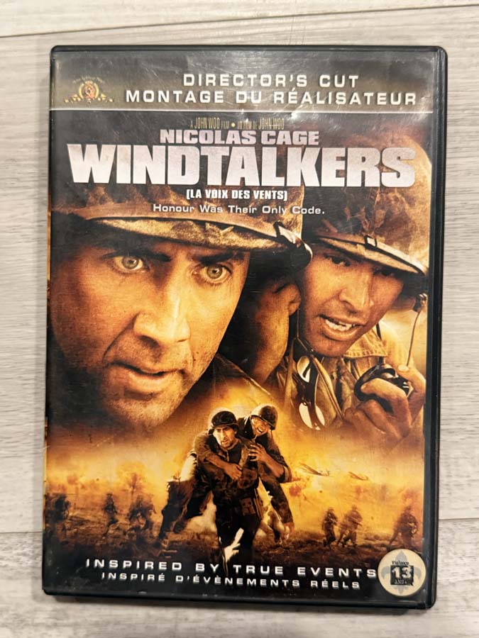 dvd – Windtalkers / La Voix Des Vents (2002) director’s cut