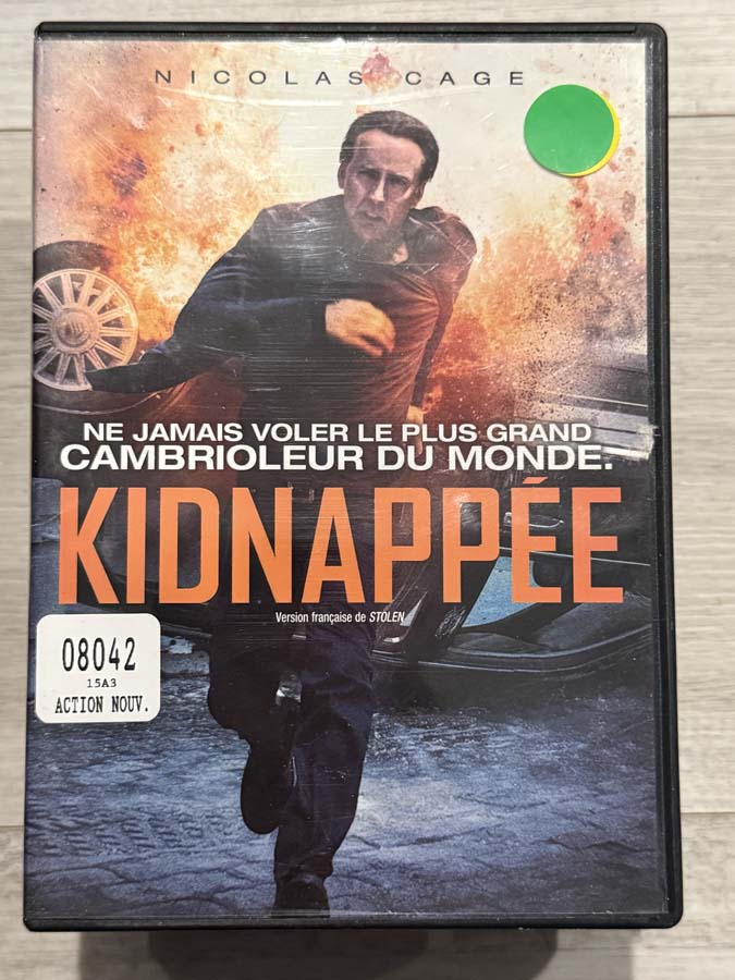 dvd – stolen (2012)