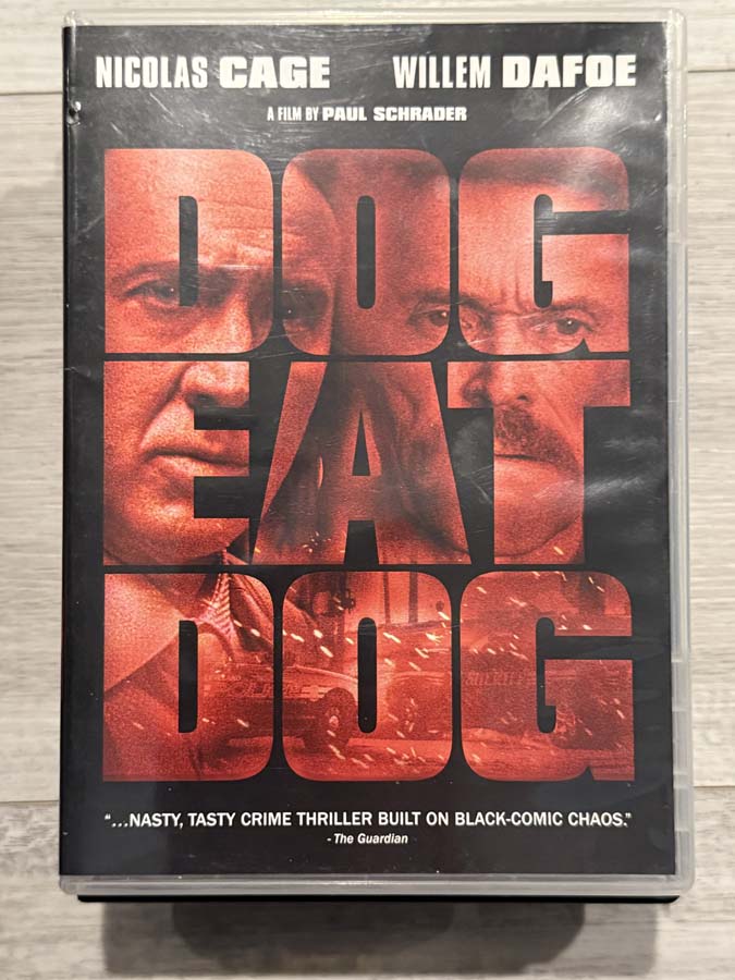 dvd – dog eat dog (2016)