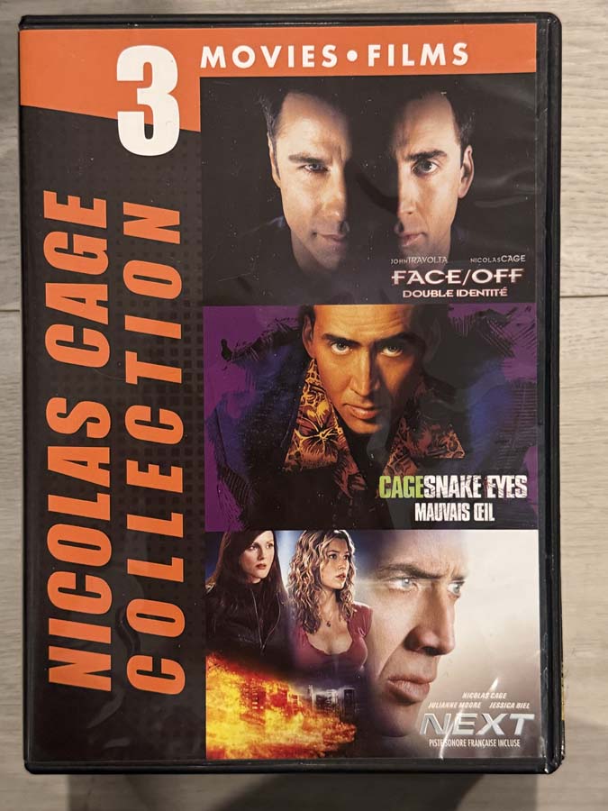 dvd – Nicolas Cage 3 Movie Collection