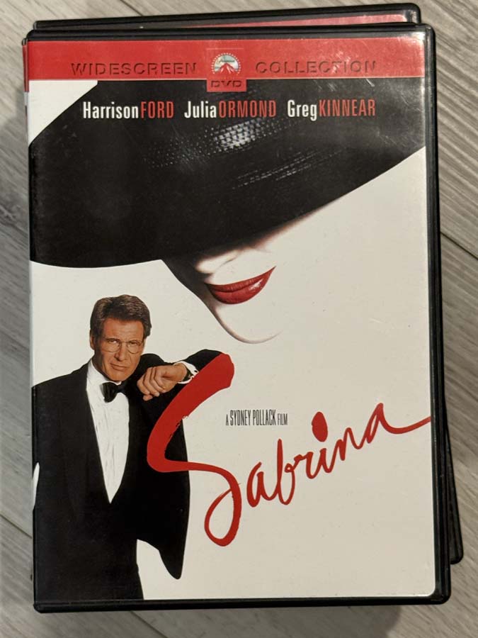 dvd – sabrina (1995)