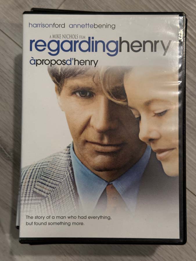 dvd – regarding henry (1991)