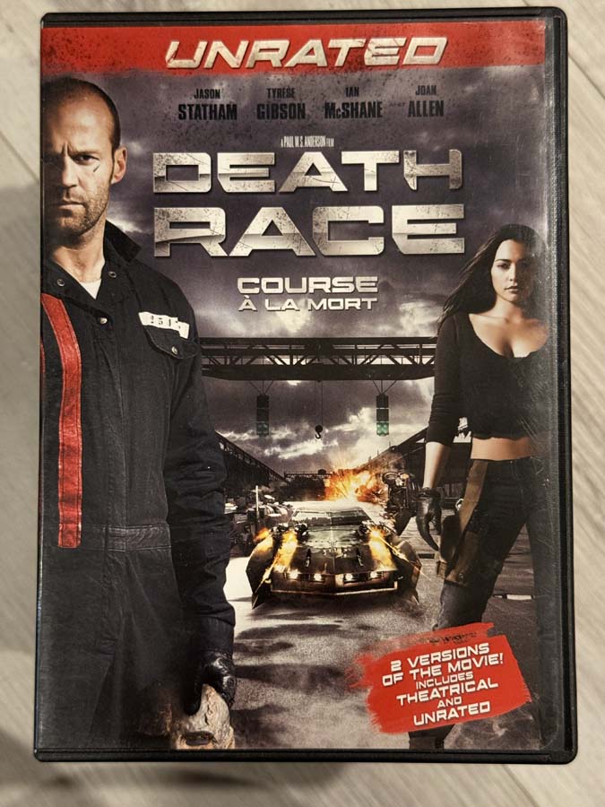 dvd – death race (2008)