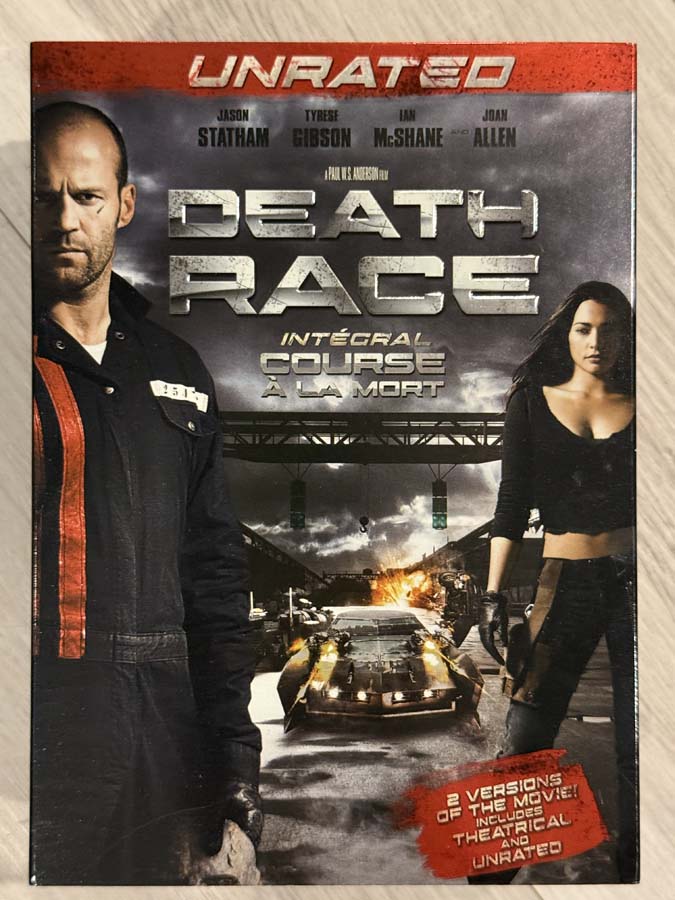 dvd – death race (2008)