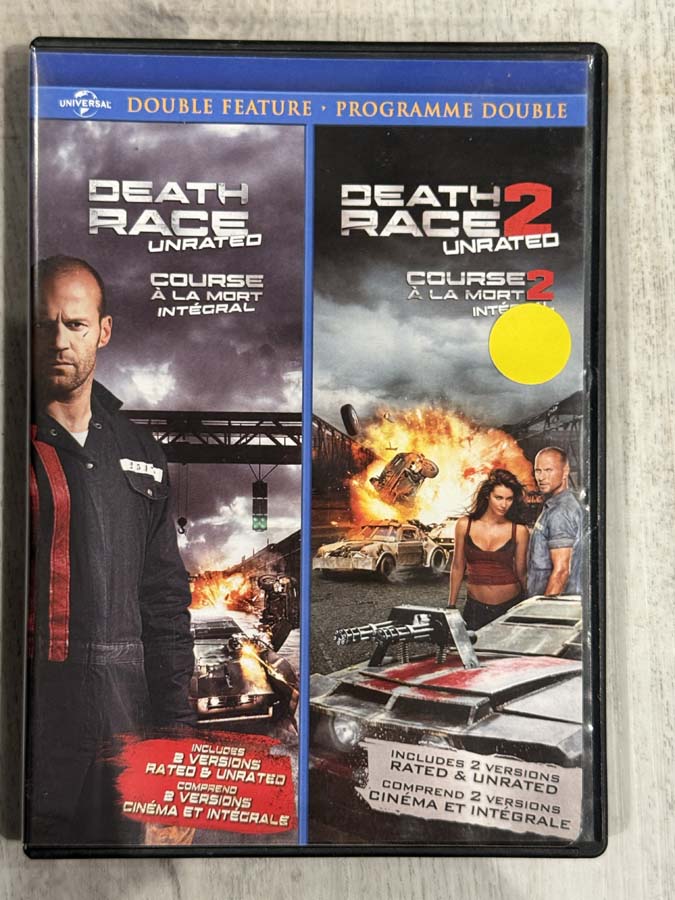 dvd – Double Feature: Death Race/ Death Race 2