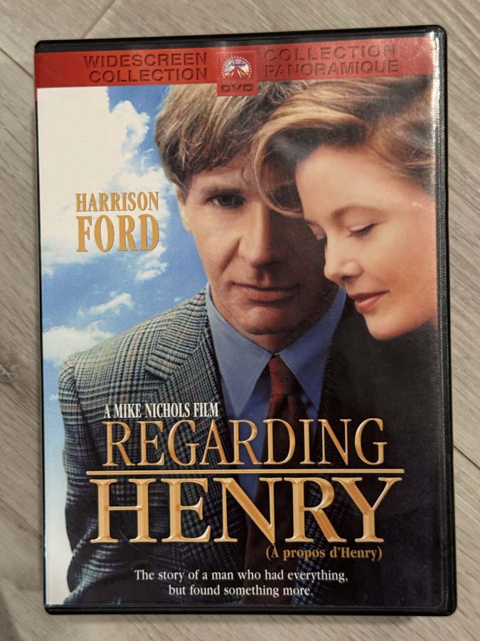 dvd – regarding henry (1991)