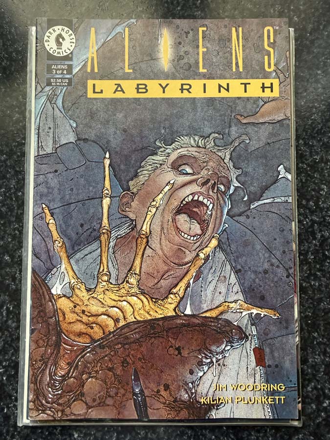 comic book – Aliens: Labyrinth #3 Comic Book