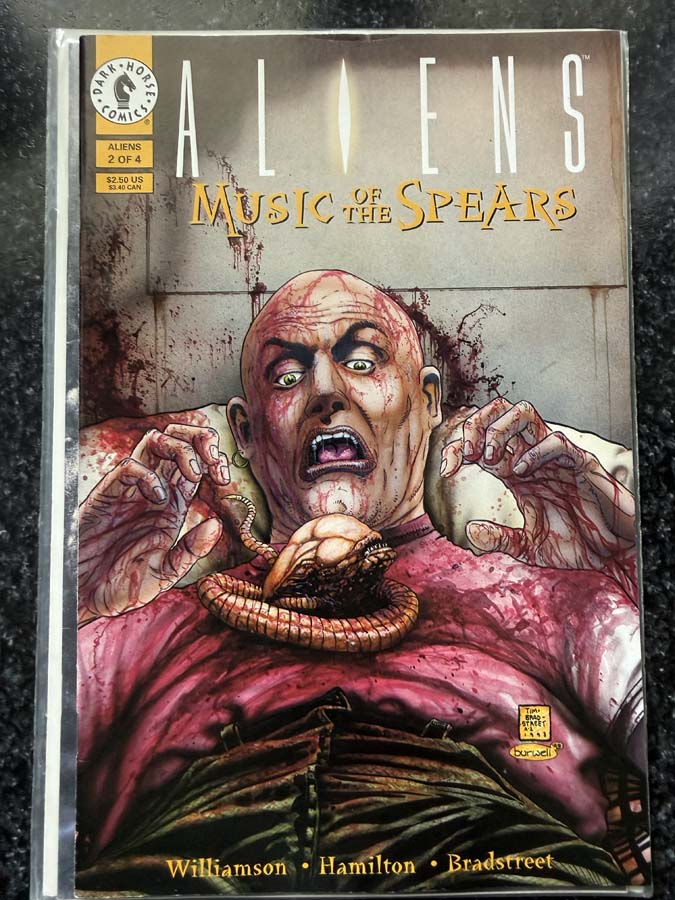 comic book – Aliens: Music of the Spears #2 Dark Horse 1994